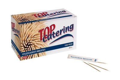 Leone Stuzzicadenti imbustati in bamboo (1000pz) L1
