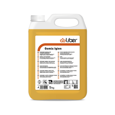 Liber gomix igien 5kg detergente manuale per stoviglie igienizzante