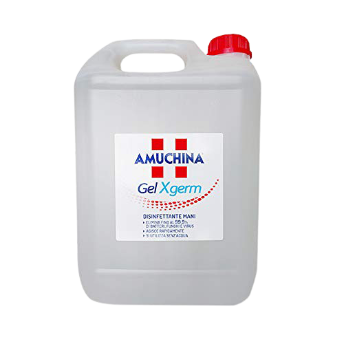 Amuchina disinfettante mani Gel Xgerm 5 litri (2 pz.)