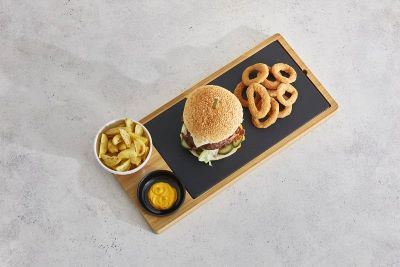 Leone vassoio set hamburger S1005